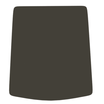 PLAQUE DE SOL - Courbe plate 75x80cm - Emaillée noire 15/10ème PLAQUE DE SOL - Courbe plate 75x80cm - Emaillée noire 15/10ème